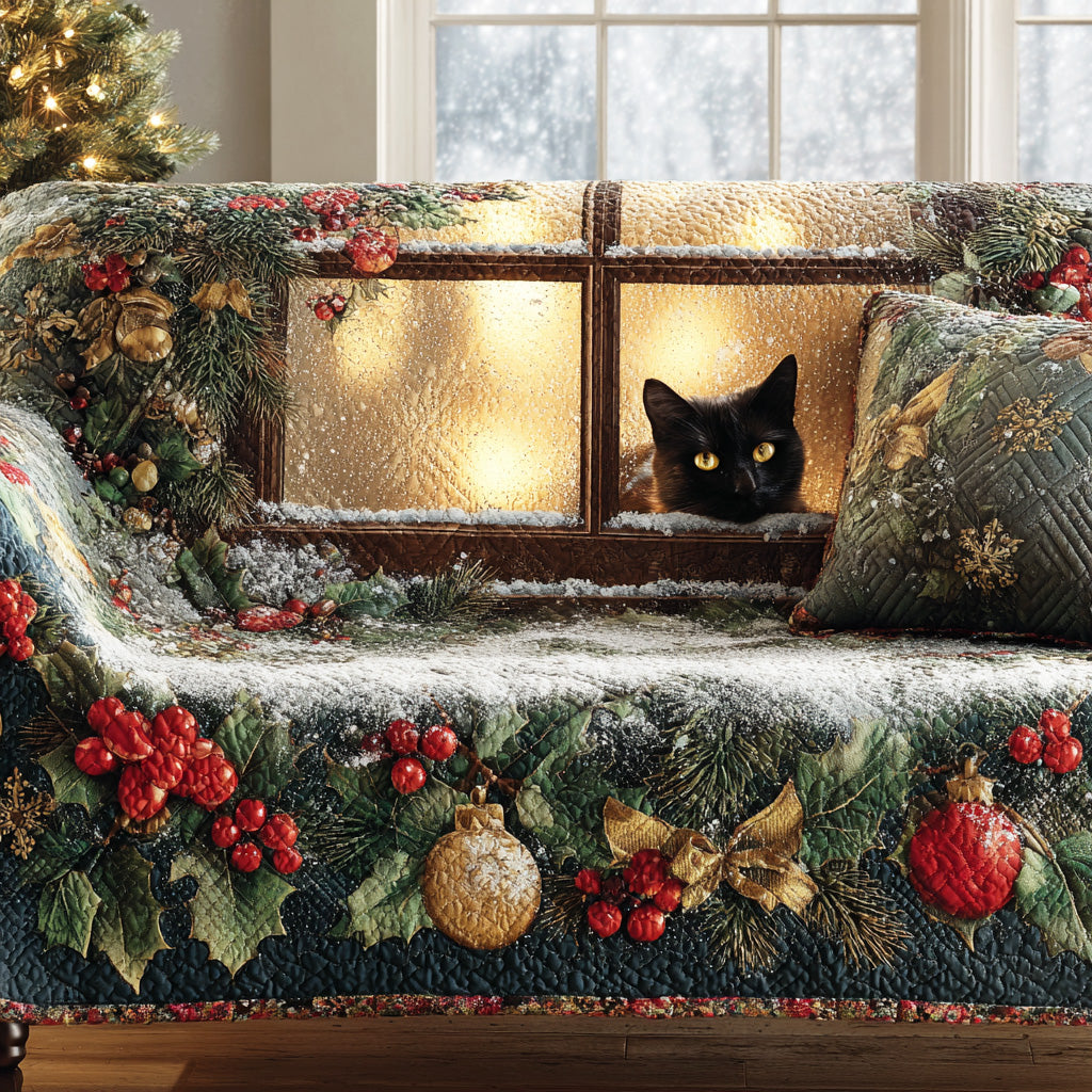 Midnat Noel Polstret Sofadække NCU0TD1390