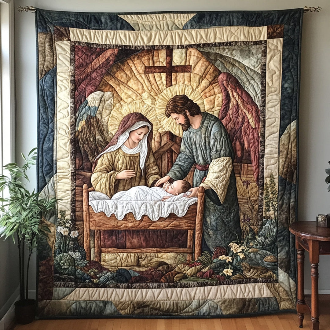 Mirakel Fødsels Kunst Quilt Ophæng NCU0PT1216