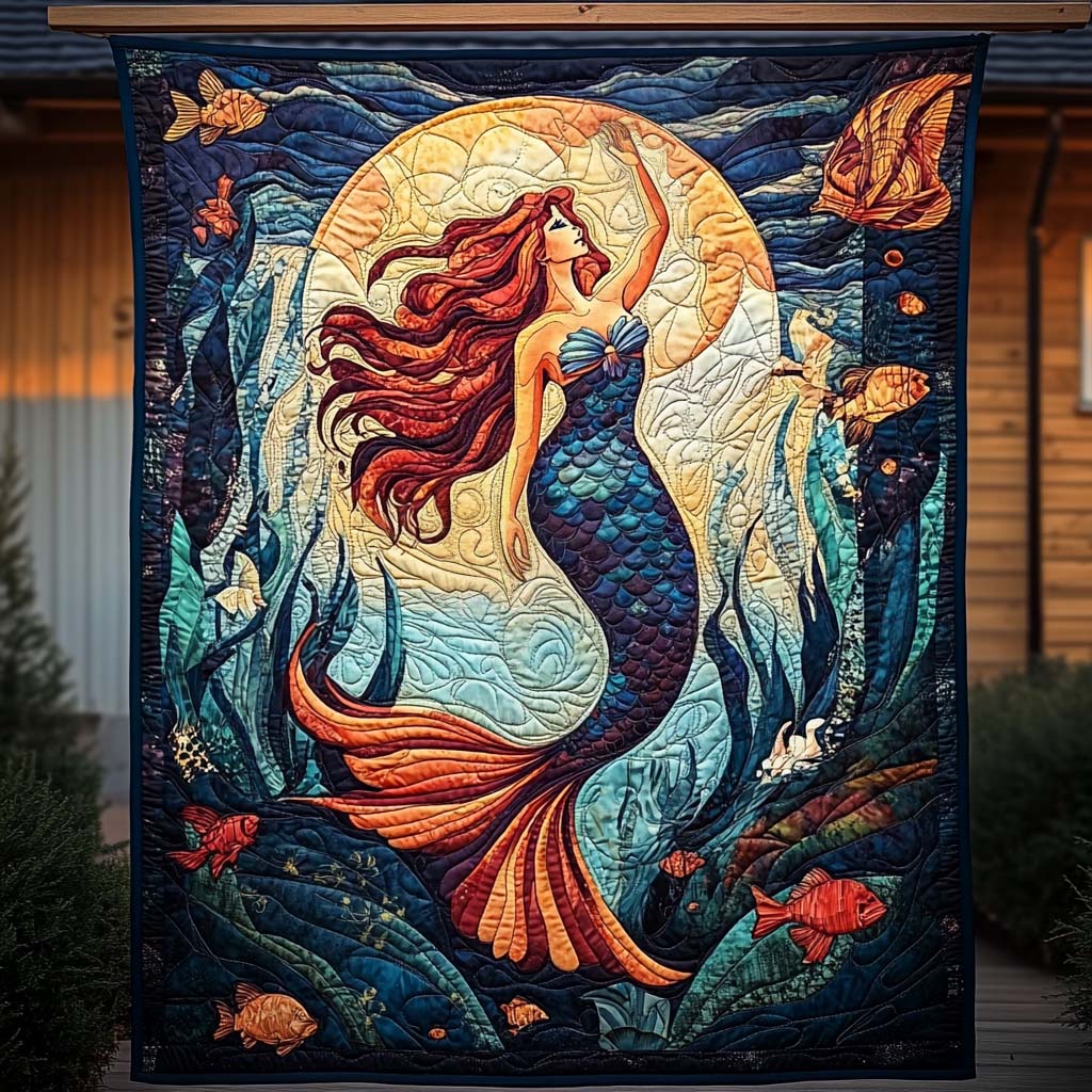 Måneskinnet Hav Skønhed Quilted Tæppe NCU0NT865