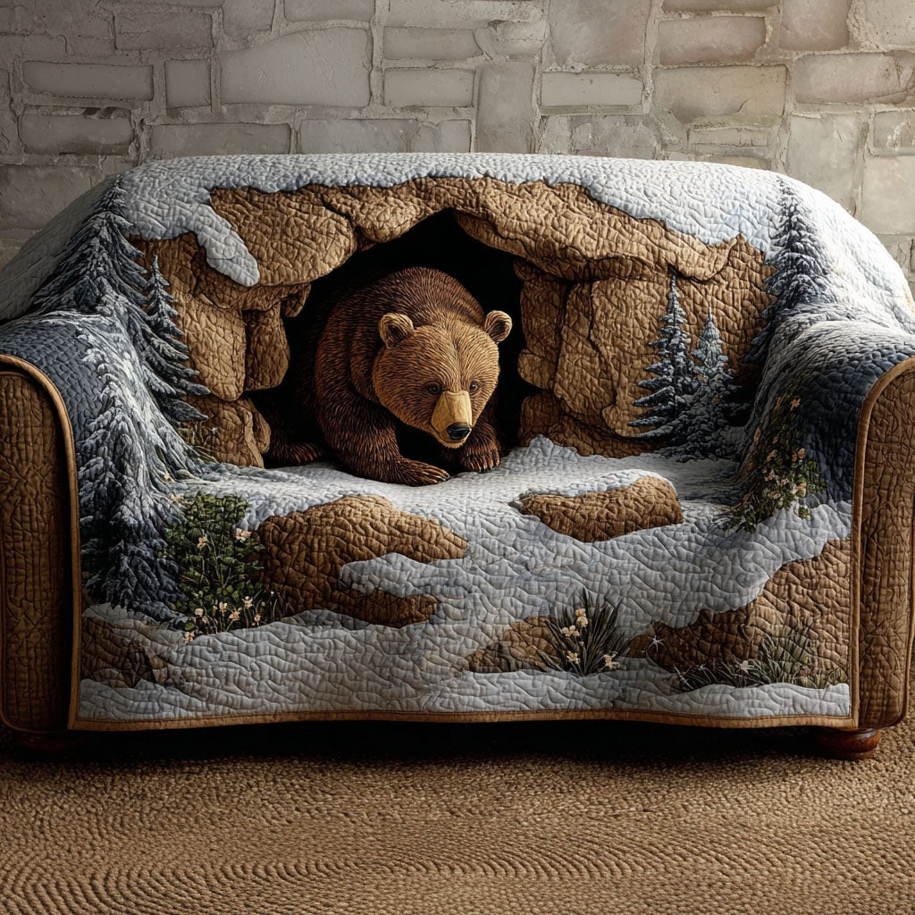 Bjerget Trail Bjørn Quiltet Sofa Dække NCU0PT9784
