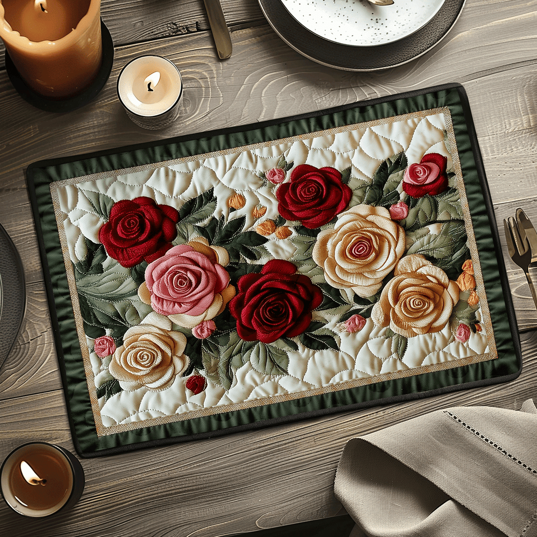 Mystisk Rose Quilted Bordskåner NCU0DV4861
