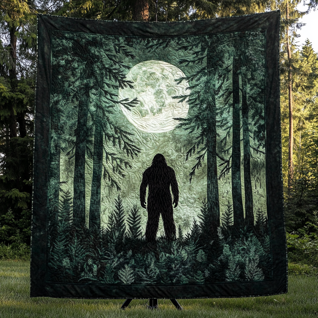 Mystisk Bigfoot Quiltet Tæppe NCU0DK4037