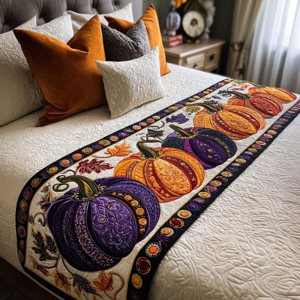 Mystiske Skygger Quilted Bed Runner NCU0NT9438