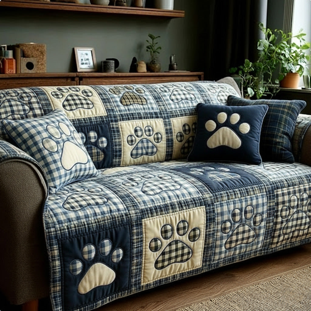 Hundepote Quilted Sofa Cover NCU0VT358