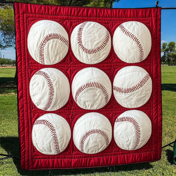 Ninth Inning Quiltet Tæppe NCU0TH1454