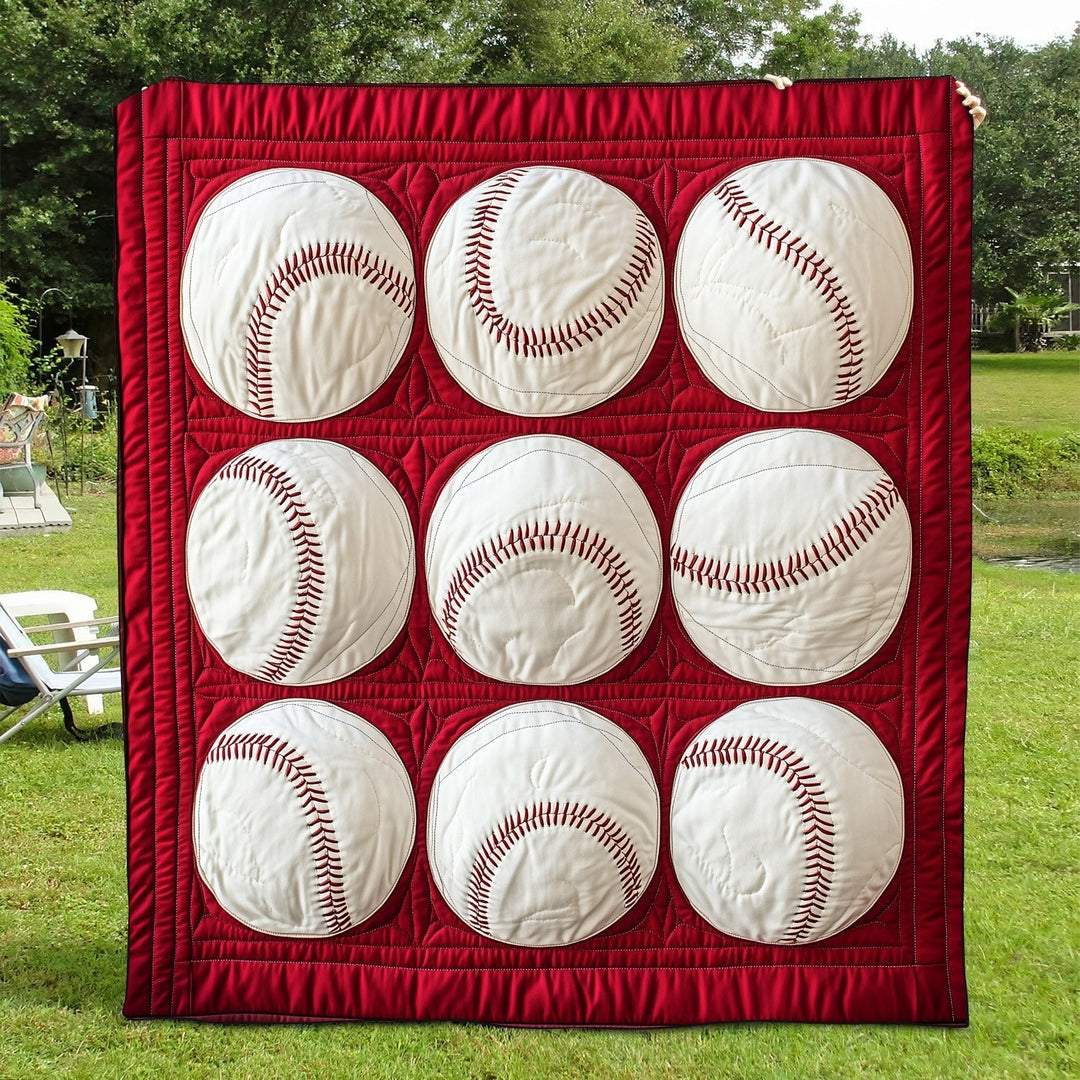 Ninth Inning Quiltet Tæppe NCU0TH1454