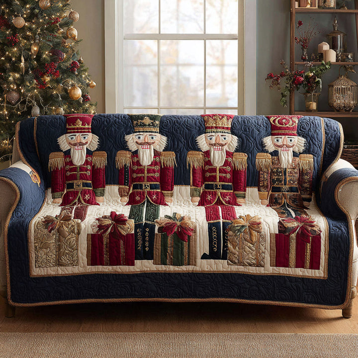 Nøddeknækker Parade Quilted Sofa Cover NCU0TV1131