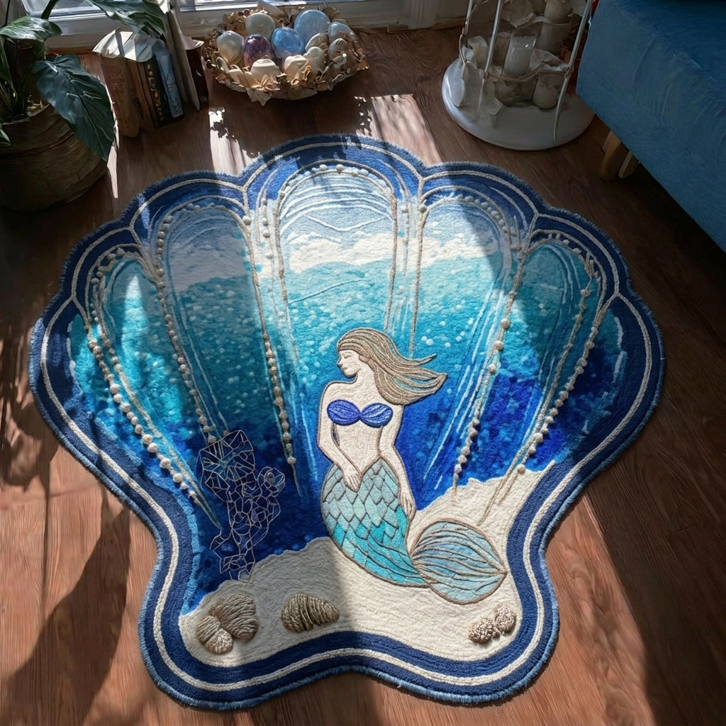 Ocean Whisper Specialformet Tæppe NCU0DV9639