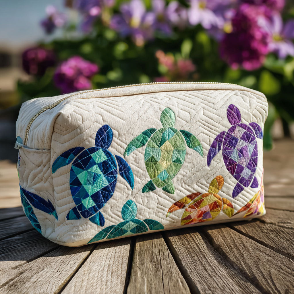 Ocean Drift Quiltet Makeup Taske NCU0PT9266