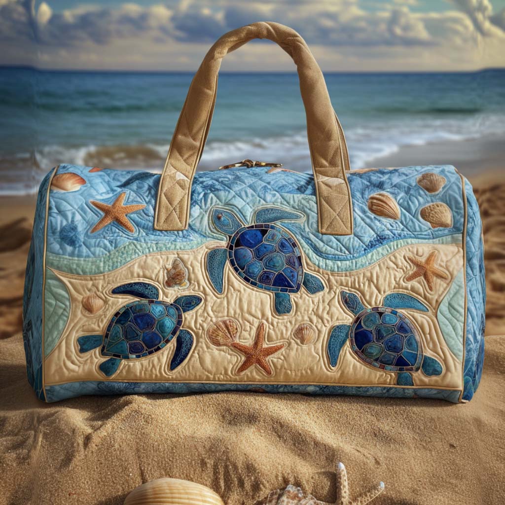 Ocean Turtles Quiltet Duffle Bag NCU0NT10024