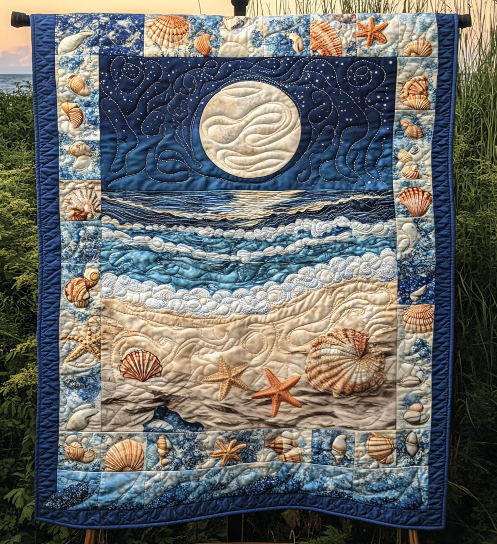 Ocean View Kunst Quilt Hængende NCU0PT678