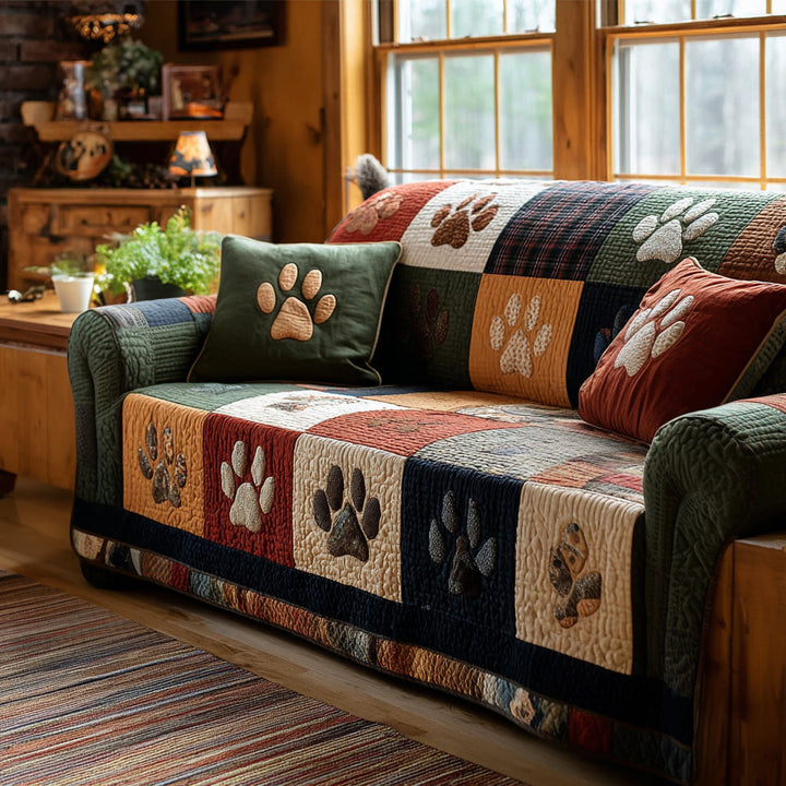 Paw Haven Quiltet Sofa Dække NCU0DV9009