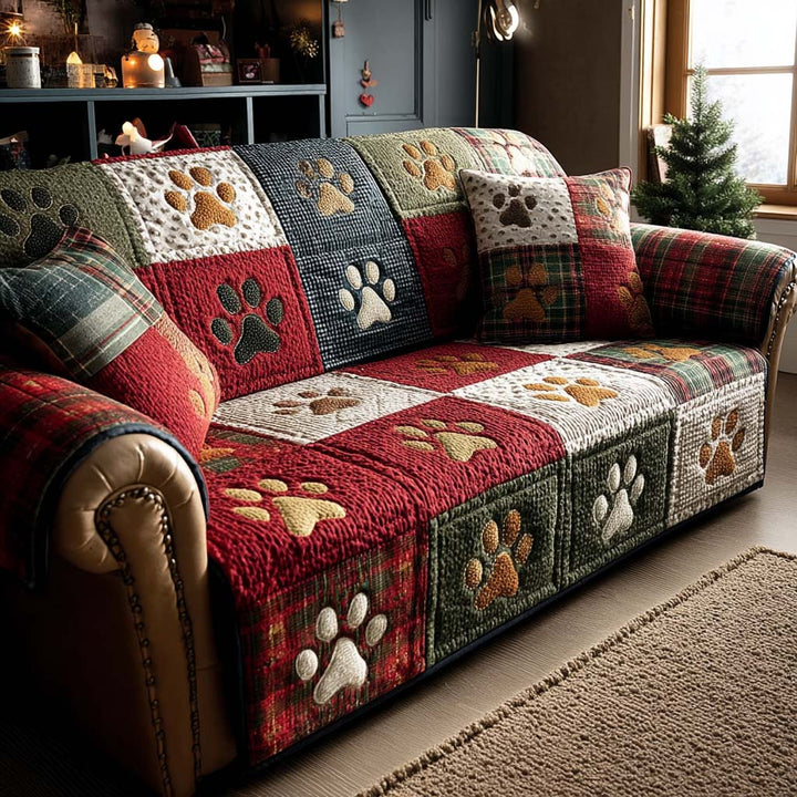 Pawliday Sjov Quiltet Sofadække NCU0NT11197