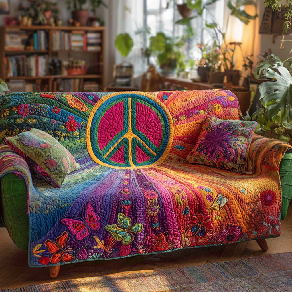 Hippie Quiltet Sofatrae NCU0VT292
