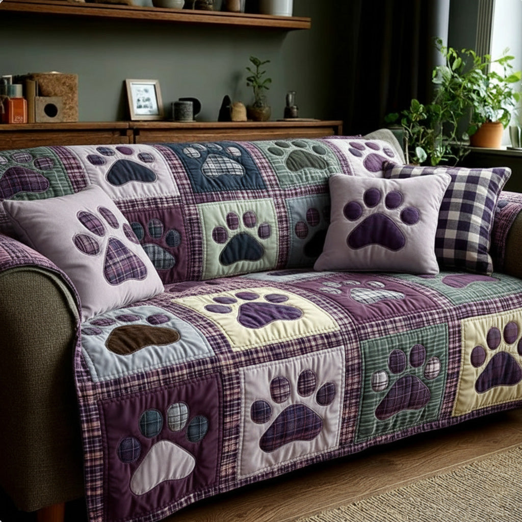 Hundepote Quilted Sofa Cover NCU0VT358