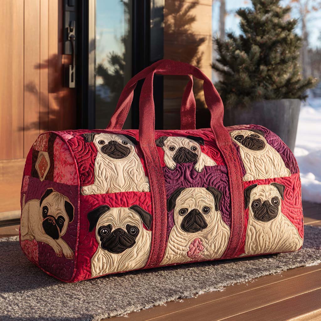 Puggy Wiggles Quiltet Duffle Bag NCU0PT9560
