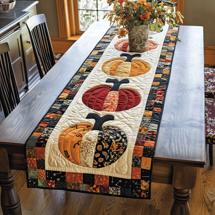 Græskar Quilted Bordløber NCU0VT37