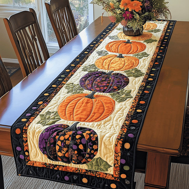 Græskar Quilted Bordløber NCU0VT37