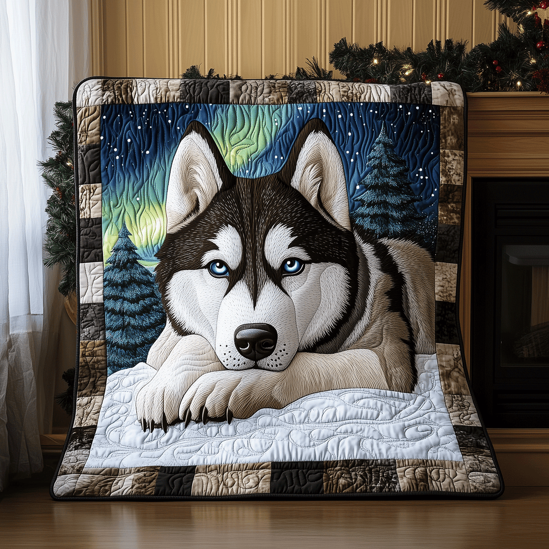 Ren Husky Serenitet Quiltet Tæppe NCU0TH2348