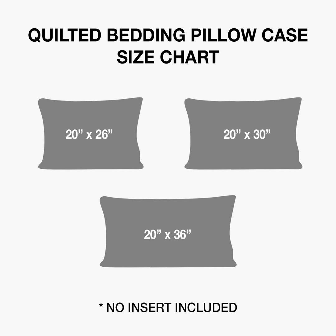 Newfie Paws Quilted Bedding Pillow Case NCU0DV7368