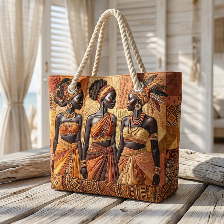Strandtaske - Melanin Dronninger Glød