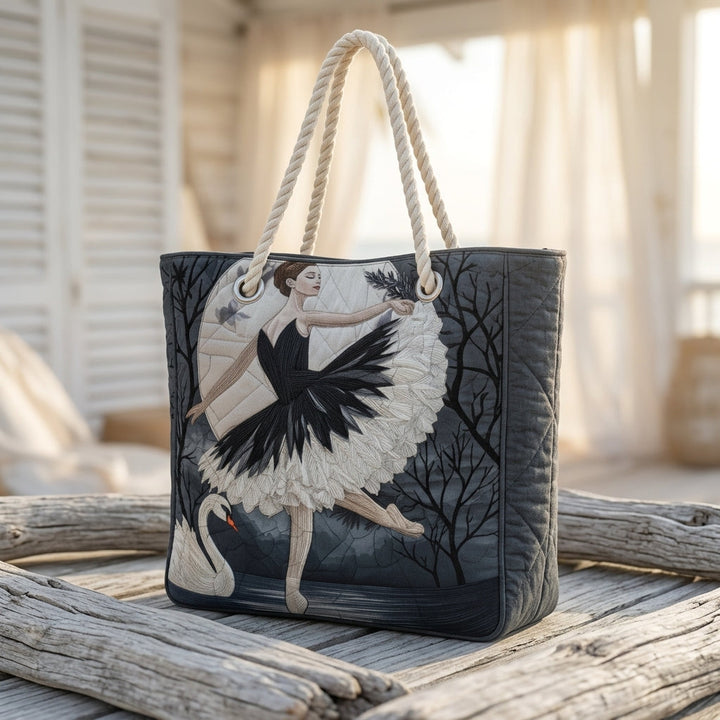 Strandtaske - Elegant Ballerina