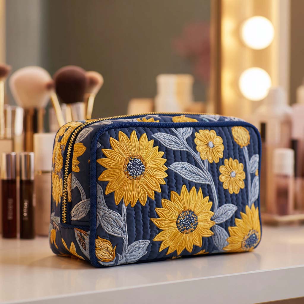 Strålende Bloom Polstret Makeup Taske NCU0NT10235