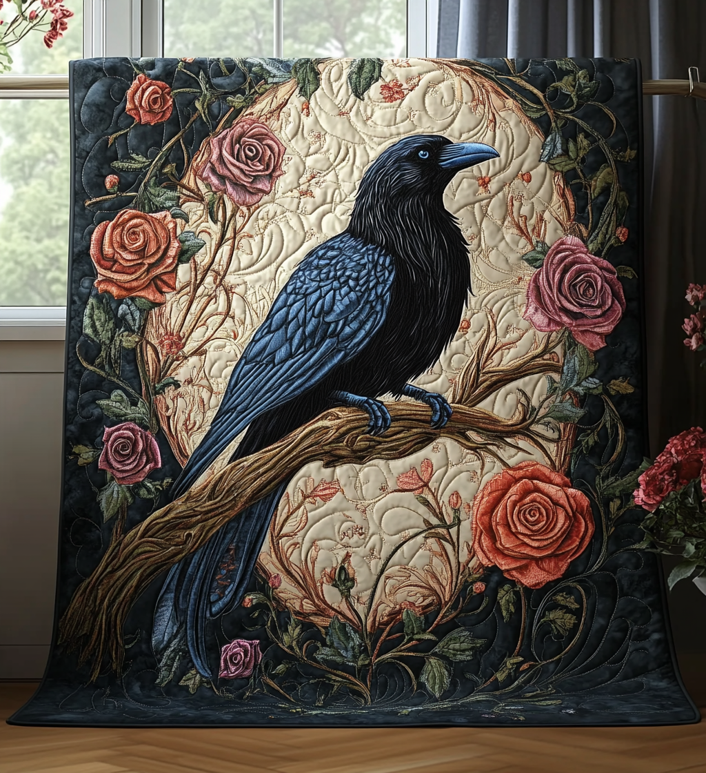 Raven Night Quiltet Tæppe NCU0DV566