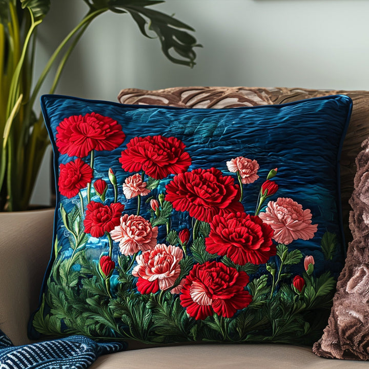 Røde Blomsterblade af Heartland Quilted Sengetøj Pude Betræk NCU0PT6472