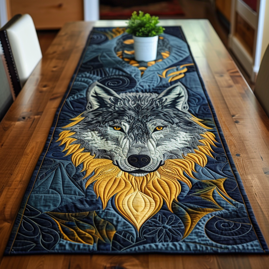Regal Wolf Quiltet Dækkeserviet NCU0TH129