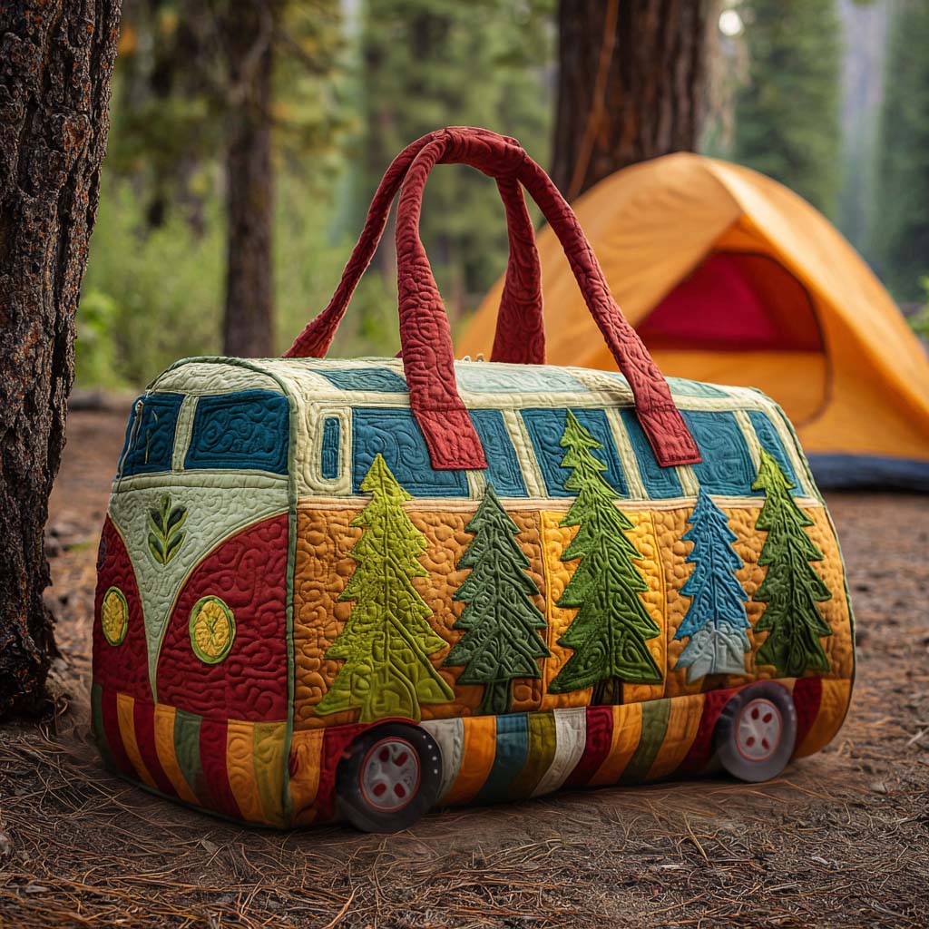 Retro Van Quiltet Duffle Bag NCU0NT9694