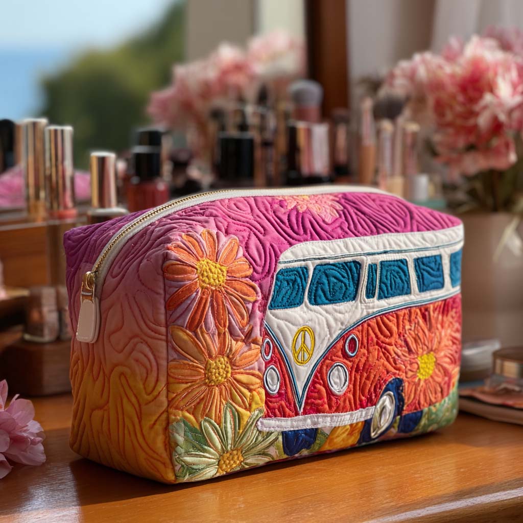 Vej til Rainbow Peaks Quiltet Makeup Taske NCU0PT9434