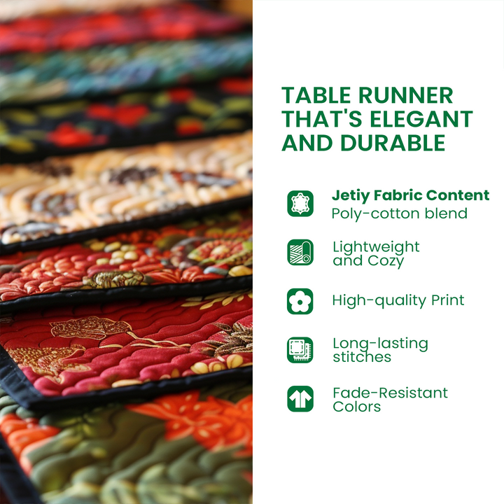 Kraftstjerner Quilted Bordløber NCU0PT5194