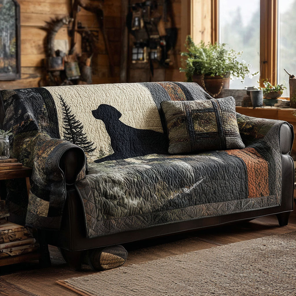 Labrador Retriever Quiltet Sofaovertræk NCU0VT339