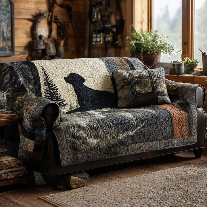 Labrador Retriever Quiltet Sofaovertræk NCU0VT339