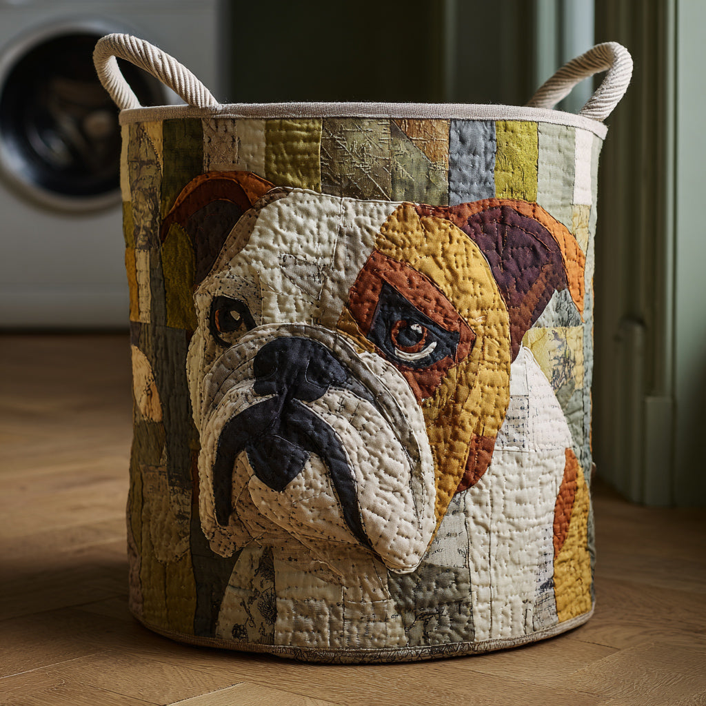 Rustik Bulldog Vatteret Vasketøjskurv NCU0HNH020