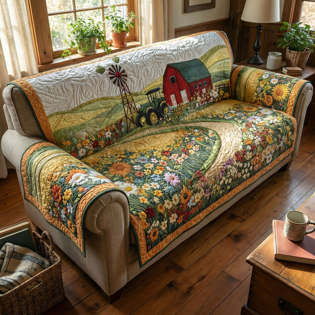 Rustik Høstvej Quilted Sofa Dæk NCU0PT11405