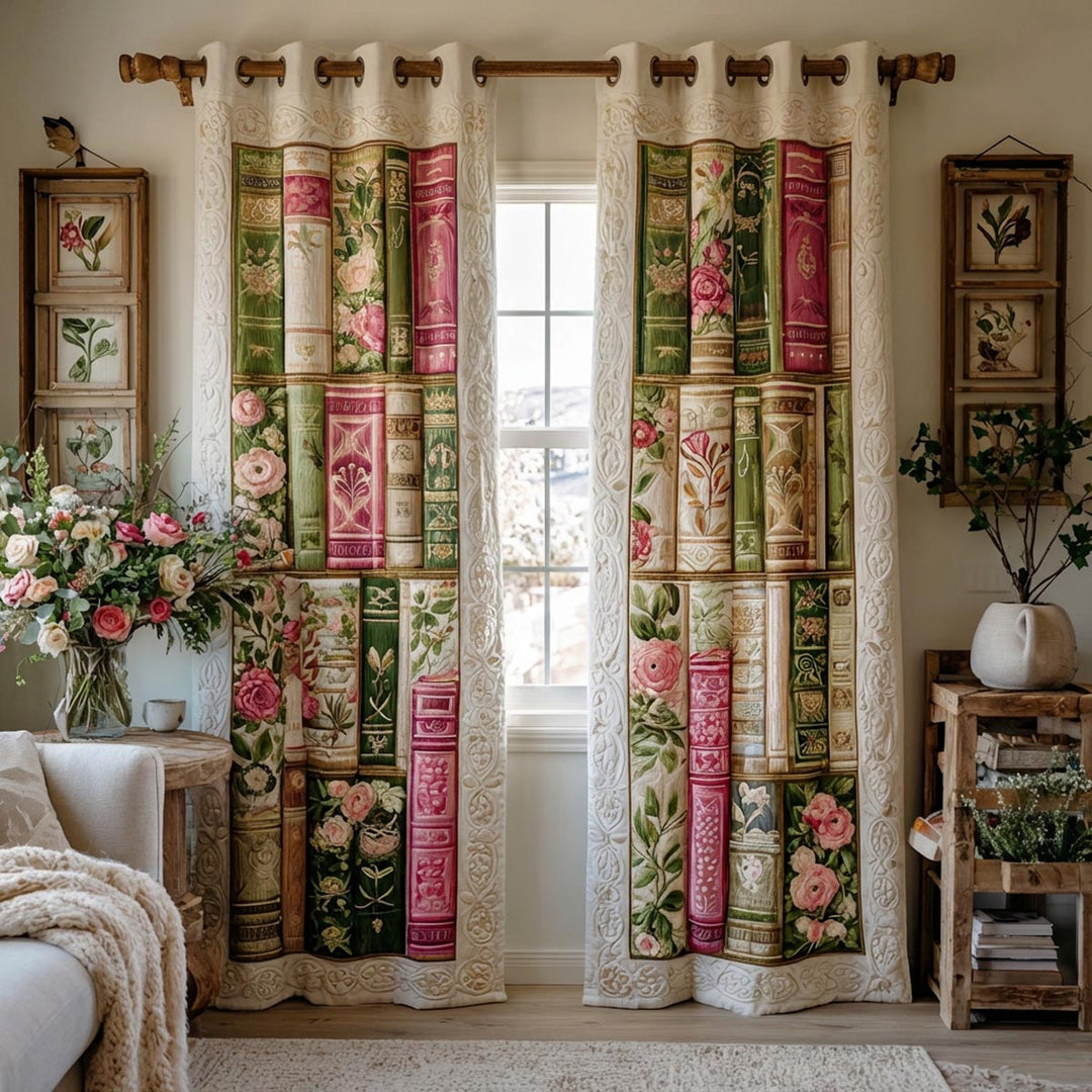 Rustikke Bibliotek Quilted Gardiner NCU0DV9385