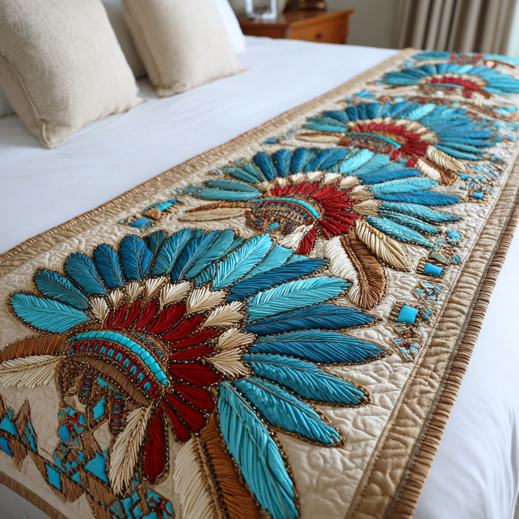 Hellig Hovedbeklædning Quilted Bed Runner NCU0TD1274