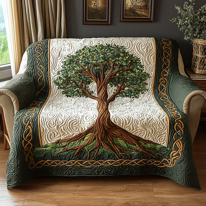 Livets Træ Quilted Sofa Betræk NCU0VT370