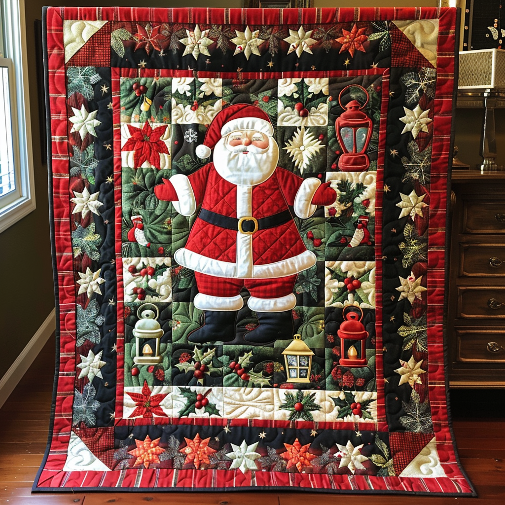 Julemandens Værksted Quilted Tæppe NCU0NT079
