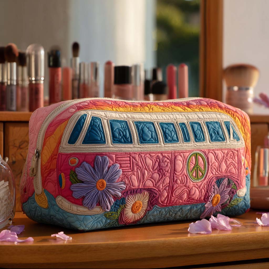 Serene Road Trip Quiltet Makeup Taske NCU0PT9435