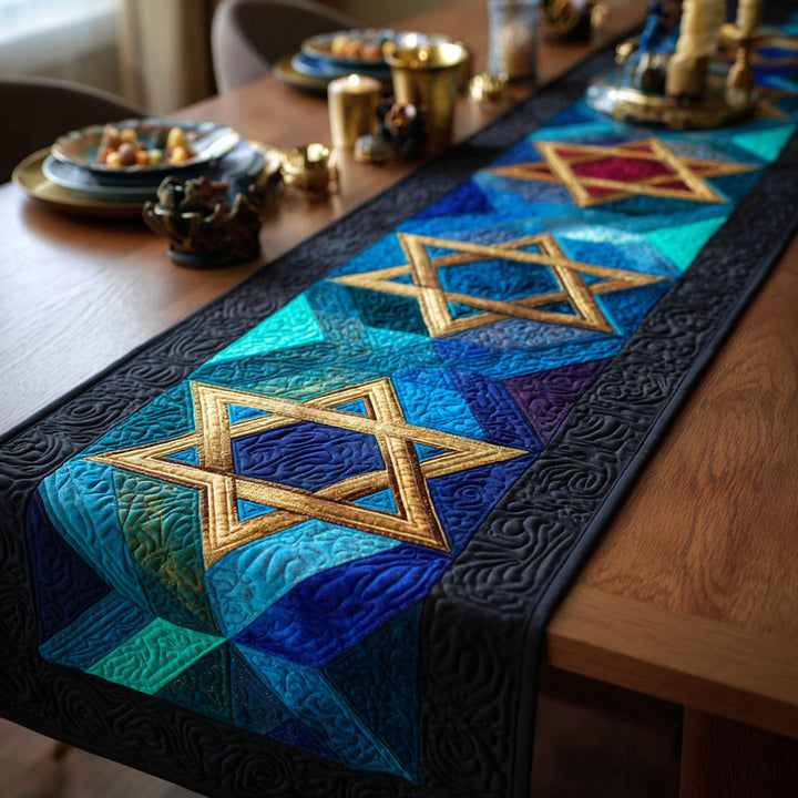 Sekspunkts Quiltet Bordløber NCU0NT12019