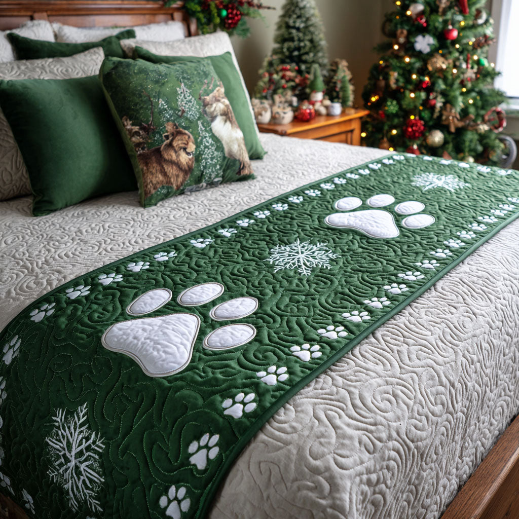 Sne Potevej Quilted Bed Runner NCU0TV1176