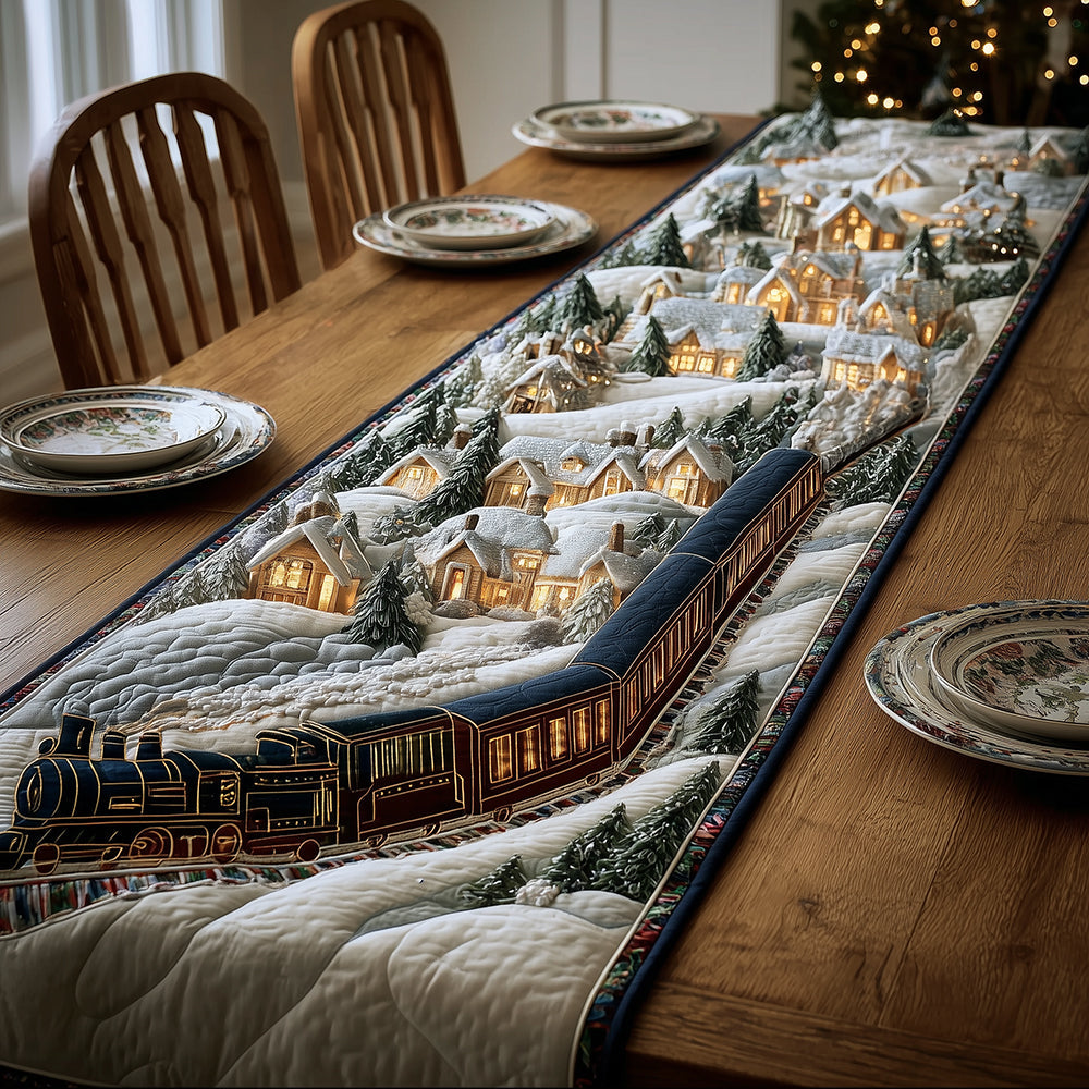 Vinter Tog Quilted Bordløber NCU0VT299