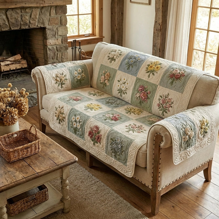 Blødt Have Quiltet Sofa Dække NCU0TV1552