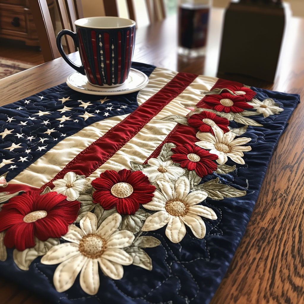 Stjernestribet Quilted Bordskåner NCU0PT5124