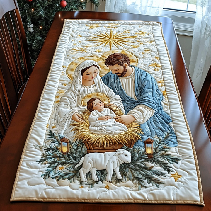 Stjerne af Betlehem Quilted Table Runner NCU0DK1885