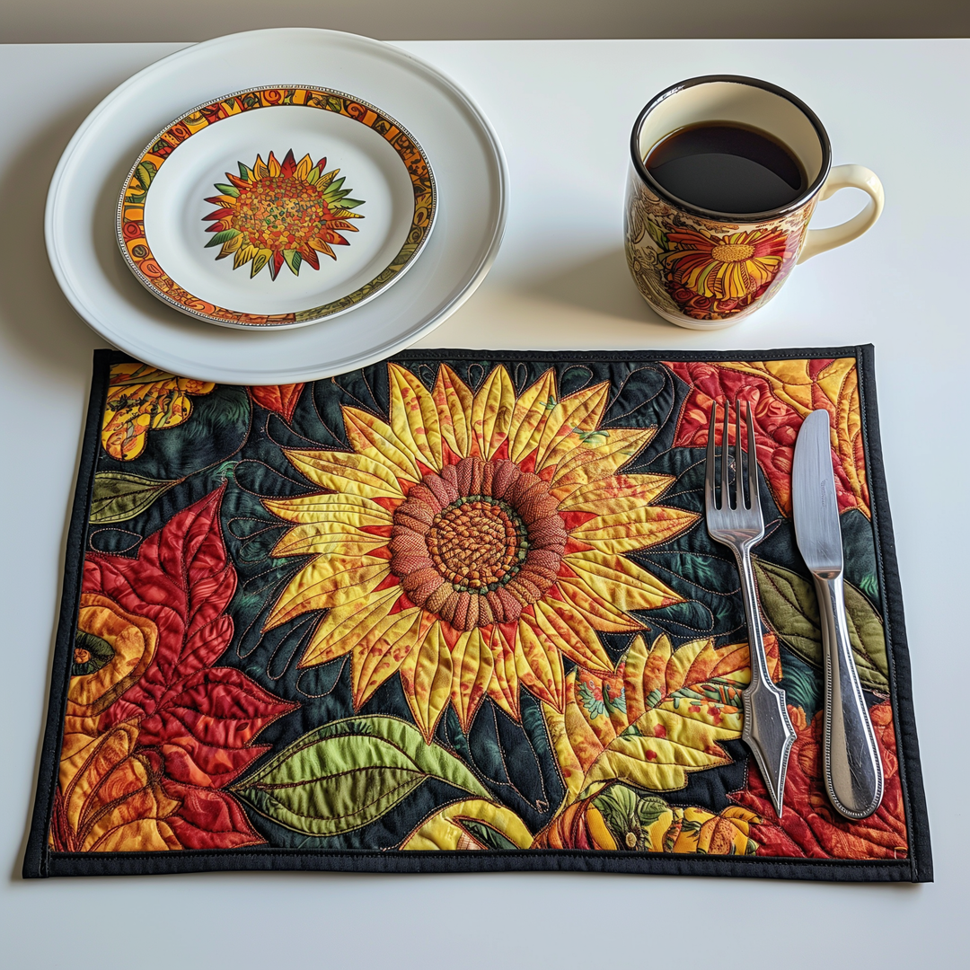 Solblomst Quilted Bordskåner NCU0TL001