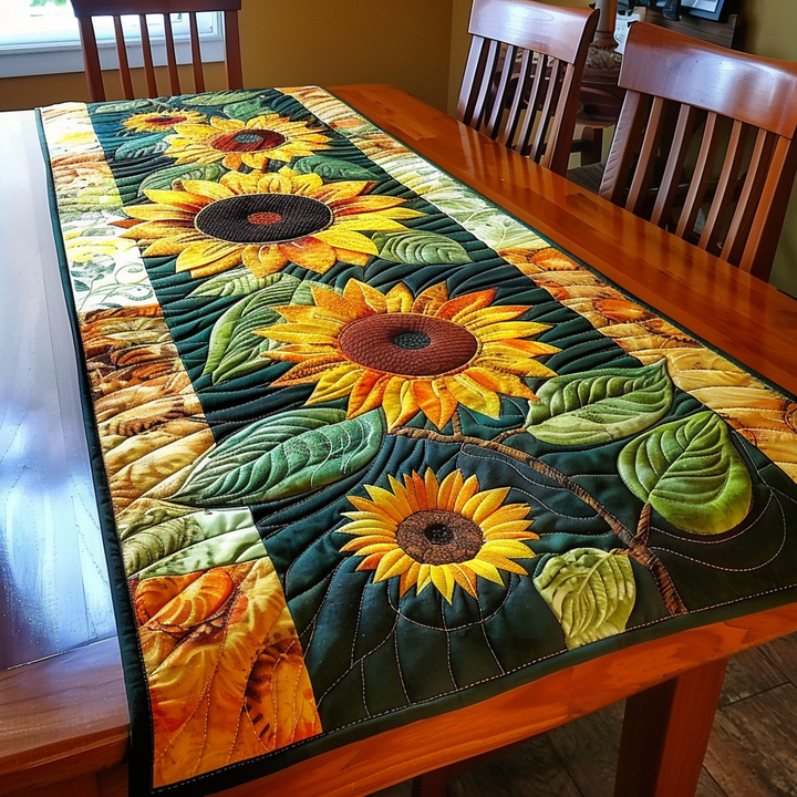 Solsikker Have Quilted Bordløber NCU0TL036